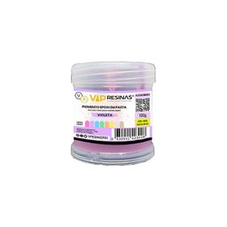 Kit 8 Pigmento Epóxi em Pasta Cores Light 100g Vip Resinas - 8