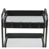Carrinho Multiuso Organizador 3 Prateleiras - Preto - 3