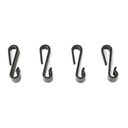 Ver imagem 2 de Carrinho Multiuso Organizador 3 Prateleiras - Preto