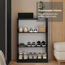 Ver imagem 6 de Estante Sapateira 3 Prateleiras sem Portas Madesa