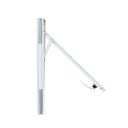 Ver imagem 5 de Janela Vitro Maxiar Banheiro 50x60 Alumínio Branco Esquadrias Machado