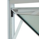 Ver imagem 6 de Janela Vitro Maxiar Banheiro 50x60 Alumínio Branco Esquadrias Machado