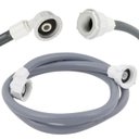 Ver imagem 1 de Mangueira Entrada Água Máquina De Lavar Universal 5m Metros Cinza | Ledmang