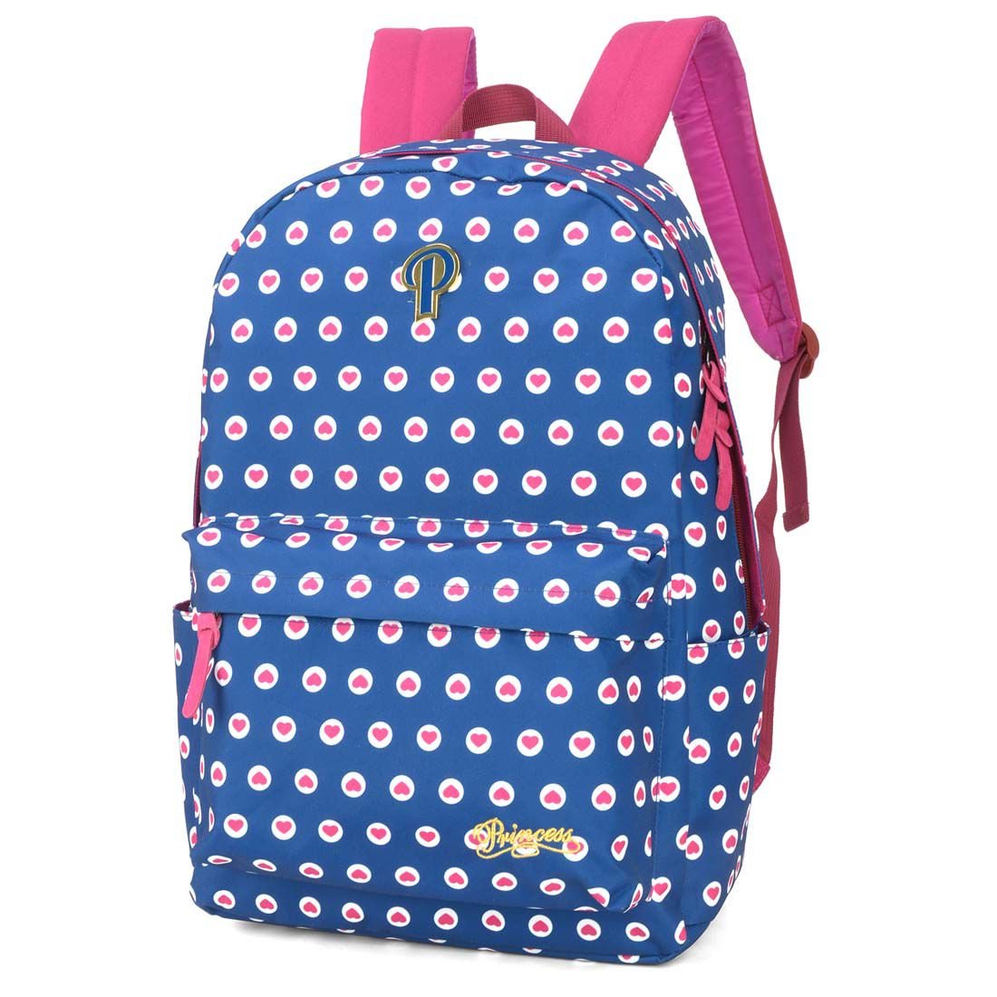 Mochila Juvenil Princess MS45811PS - Azul - 1