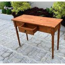 Ver imagem 6 de Escrivaninha Com 1 Gaveta De Madeira Maciça Moveis Rusticos Bento