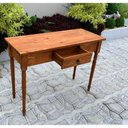 Ver imagem 5 de Escrivaninha Com 1 Gaveta De Madeira Maciça Moveis Rusticos Bento