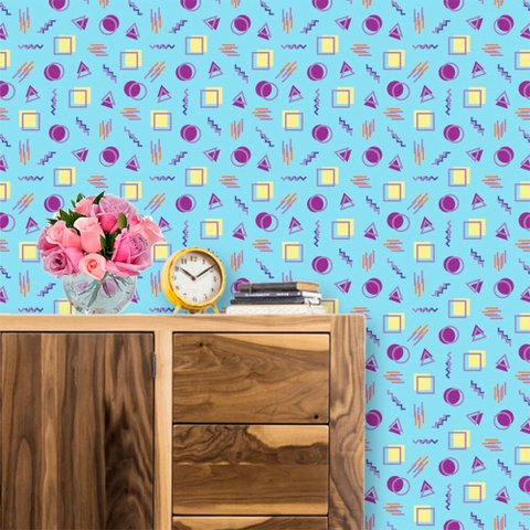Papel de Parede Divertido 3 Arte Destaque 2,50 Metros
