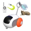 Ver imagem 1 de Brinquedo de Gato Pet Carrinho Controle Remoto Bateria Recarregavel Usb Felino Animal de Estimaçao I