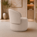 Ver imagem 4 de Poltrona Decorativa Beatriz Orgânica Boucle Sala Estar Recepção Quarto