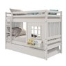 Treliche Infantil com Janela e Cortina Madeira Maciça Branco Housin - 2