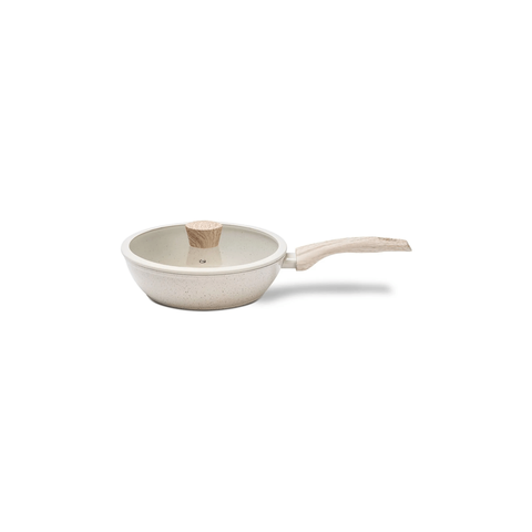 Frigideira Alta de Indução com Tampa 24cm Sirius Vanilla Brinox Brinox Linha 15