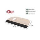 Ver imagem 2 de Rodo De Pia Compacto Limpa Vidros 19 Cm Rodinho Cozinha Ou:Bege