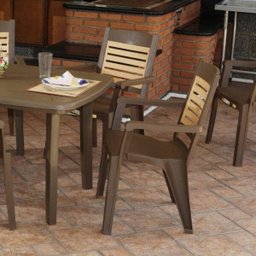 Conjunto com 4 Poltronas/Cadeiras Winston  - 1