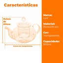Ver imagem 7 de Chaleira de Vidro Borossilicato Resistente a Calor 800ml - Lyor
