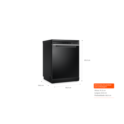 Lava-louças Brastemp 15 Serviços com Smart Sensor - Blf61ae 220v - 3 Lava-louças Brastemp 15 Serviços com Smart Sensor - Blf61ae 220v - 3