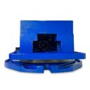 Ver imagem 2 de Morsa com Base Giratória Abertura 200mm - Modelo Qm-16-160-op