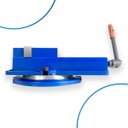 Ver imagem 4 de Morsa com Base Giratória Abertura 200mm - Modelo Qm-16-160-op
