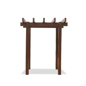 Kit Pergolado Ibiara Pequeno - Perfil 153 X 60mm - Ipê