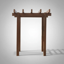 Ver imagem 7 de Pergolado em Madeira Plástica Ecológica para Jardim