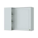 Ver imagem 1 de Armário de Cozinha Modulado Canto Reto Americana 1 Porta Branco - Henn