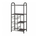 Ver imagem 2 de Fruteira Dupla 3 Cestas 4 Prateleiras 140x60x35cm Uai Móveis