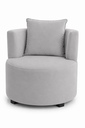 Ver imagem 4 de Kit Sofá Orgânico 210 cm 2 Poltronas Orgânico Boucle Cinza Claro