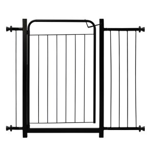 Grade Proteção Segurança Portão Pet 80cm Preto Bebê Cão com Extensor 1 de 20cm e 1 de 05cm Itagold