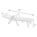 Ver imagem 4 de Espreguiçadeira Dobrável Miami 