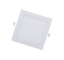 Ver imagem 1 de Kit Painel LED Embutir 12W Quadrado 17x17cm Bivolt - Luz Neutra - 6 Unidades