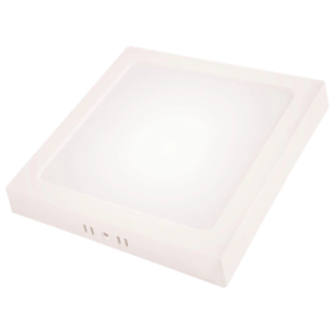 Painel Plafon LED Quadrado Sobrepor Tramontina Branca Fria 6500K - 24W