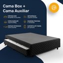 Ver imagem 6 de Bicama Box com Colchão Espuma D33 Pillow In D Angelis Ortosleep + Auxiliar de Espuma D28 Positanno