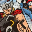Ver imagem 5 de Toalha de Banho Personagens Estampada Menino Menina Vingadores Lepper