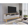 Rack Estilo Retrô para Tv até 65 Polegadas Pés de Madeira Elegant - 1