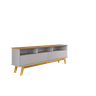 Rack Estilo Retrô para Tv até 65 Polegadas Pés de Madeira Elegant - 6