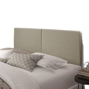 Cabeceira Suspensa Cama Box Solteiro Suede 160x55:bege
