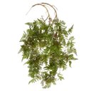 Ver imagem 3 de Kit 3 Samambaias Pendentes Premium 100cm – Planta Artificial Luxo Alta Qualidade