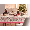 Ver imagem 1 de Toalha de Mesa Retangular Estampada Natal 6 Lugares 1,40m x 2,10m - Karsten - Enfeites Natal