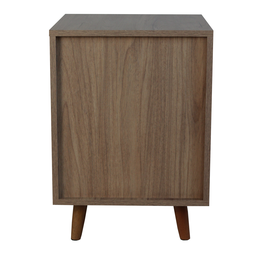 Mesa de Cabeceira 1 nicho 1 gaveta 400x550x400 Corazzi - 3