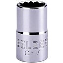 Ver imagem 1 de Soquete Sextavado Encaixe 1/2"" 15mm Crv - 205006bbr - Belzer Soquete Sext.enc 1/2-15mm Crv Belzer C