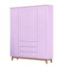 Guarda Roupas Infantil Tuboarte Henry 4 portas e 3 gavetas 100% em MDF - 3