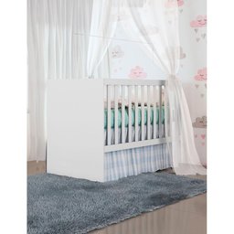 Berço Americano Gabi Branco Brilho Carolina Baby - 2 Berço Americano Gabi Branco Brilho Carolina Baby - 2