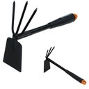 Ver imagem 1 de Sacho Cultivador de 3 Pontas Cabo para Jardinagem Capinar Agricultura 310mm - Starfer