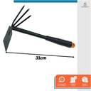 Ver imagem 5 de Sacho Cultivador de 3 Pontas Cabo para Jardinagem Capinar Agricultura 310mm - Starfer