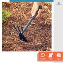 Ver imagem 7 de Sacho Cultivador de 3 Pontas Cabo para Jardinagem Capinar Agricultura 310mm - Starfer
