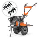 Ver imagem 2 de Motocultivador À Gasolina Husqvarna Tf440 212cc 6,0hp Rotativa 105cm