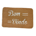 Ver imagem 1 de Capacho Estampado 40x60 100% Propileno - Caramelo