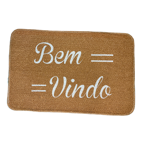 Capacho Estampado 40x60 100% Propileno - Caramelo