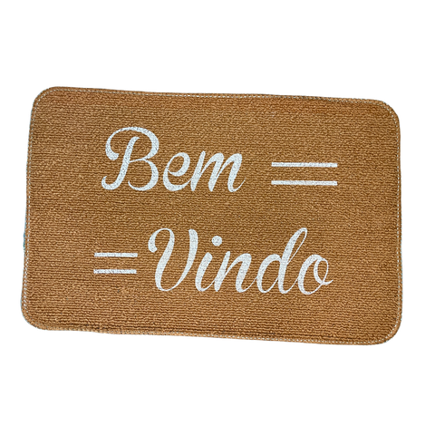 Capacho Estampado 40x60 100% Propileno - Caramelo