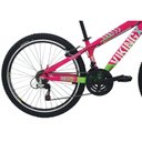 Ver imagem 3 de Bicicleta Freeride Aro 26 21 Vel Rosa/verde Vikingx Tuff25
