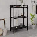 Ver imagem 1 de Estante de Livros Industrial Aço 60CMX104CM 3 Prateleiras Active Yescasa Preto/Ônix